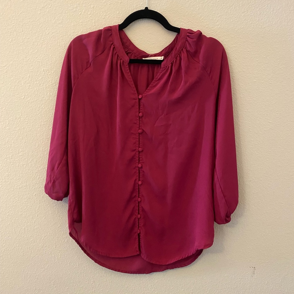 Fun 2 fun fuschia blouse